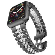 Ремінець металевий для годинника APPLE WATCH 38MM / 40MM / 41MM two-color 1 link 5 lines Metal