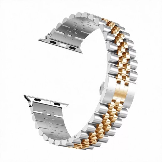 Ремінець металевий для годинника APPLE WATCH 38MM / 40MM / 41MM two-color 1 link 5 lines Metal
