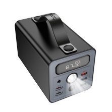 Універсальна мобільна батарея (УМБ) HOCO J138 Distant PD 20W + QC 3.0 22.5W 60000 mAh, чорний