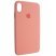 Чехол силиконовый Soft Touch (открытые низ и камера) для IPHONE X | XS
