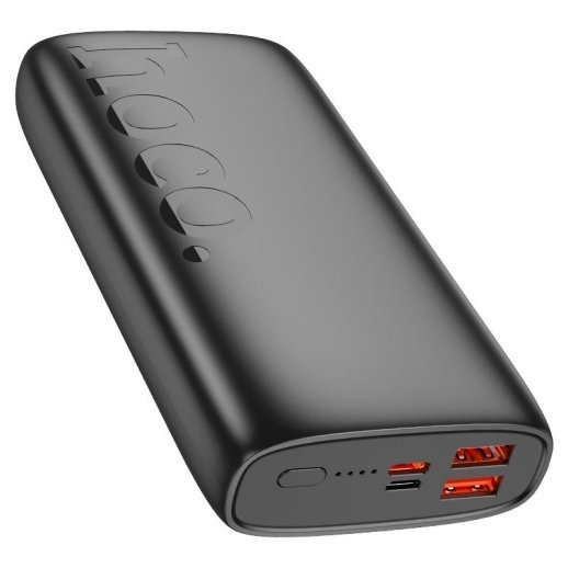 Power Bank HOCO J122A Respect PD20W+22.5W 20000 mAh чорний