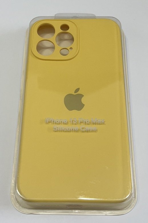 Чохол Silicone Case Copy Apple iPhone 13 Pro Max Square Mellow Yellow,14
