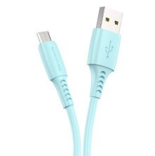 USB кабель BOROFONE BX40 charging data USB - micro USB (банка 30 шт.)