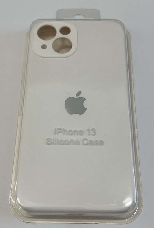 Чохол Silicone Case Copy Apple iPhone 13 Square White, 02