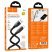 USB кабель HOCO U143 USB - Type-C 5A, 1 метр, чорний