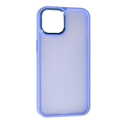 Чохол Matte Metal Buttons для Apple iPhone 13/14 Purple