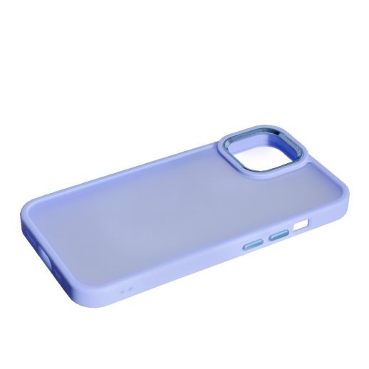 Чохол Matte Metal Buttons для Apple iPhone 13/14 Purple