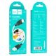 USB кабель HOCO X90 silicone USB - Type-C 1 MЕТР БIЛИЙ