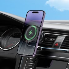 Автомобільний тримач BOROFONE BH207 бездротова швидка зарядка