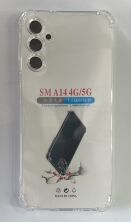 Case Clear ShockProof for Samsung A14 Прозорий