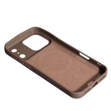 Силіконовий чохолНакладка  Color (With Magnit) для Apple iPhone 17 Pro Max Brown