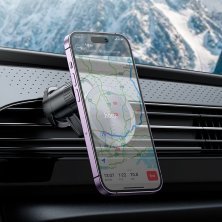 Автомобільний тримач HOCO H23 магнітний, чорно-сірий