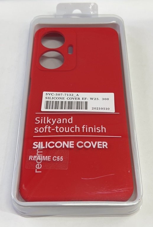 Чохол Silicone Case for Realme C55 Peach