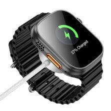 Бездротовий зарядний пристрій HOCO CW59 для Apple Watch / Samsung Watch, білий
