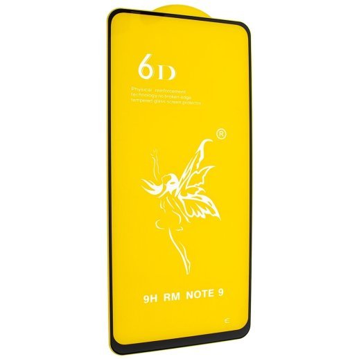 Захисне скло 6D PREMIUM XIAOMI Redmi Note 9T 2021 ЧОРНИЙ