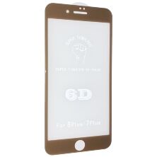 Захисне скло 6D ORIGINAL для APPLE IPHONE 7 PLUS | 8 PLUS ЗОЛОТИЙ