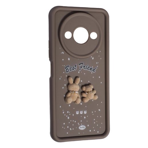 Силікон Best Friend для Xiaomi Redmi A3/A3x Brown