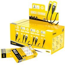 КАБЕЛЬ USB INKAX CB-02 TYPE-C Тканинна обплетення 1 метр 2,1А