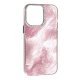 Накладка Marble Style для Apple iPhone 14 Pro Max Pink