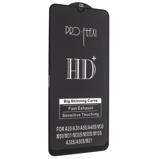 Захисне скло PRO-FLEXI HD+ SAMSUNG M315 Galaxy M31 2020 ЧОРНИЙ