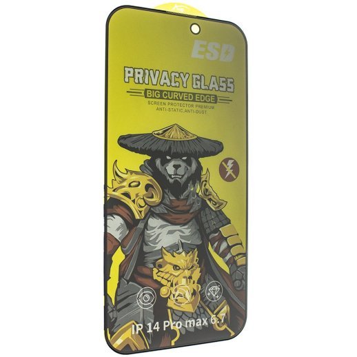 Захисне скло PRIVACY NEW ESD APPLE iPhone 14 PRO MAX | 15 PLUS | 16 PLUS