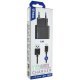 Мережевий зарядний пристрій INKAX CD-08 1.0A + USB кабель MICRO