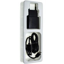Мережевий зарядний пристрій INKAX CD-08 1.0A + USB кабель MICRO