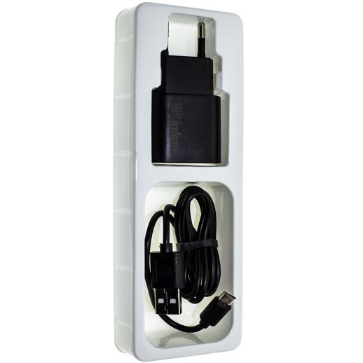 Мережевий зарядний пристрій INKAX CD-08 1.0A + USB кабель MICRO