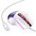 Мишка дротова HOCO GM31 Overlord luminous gaming, white blue