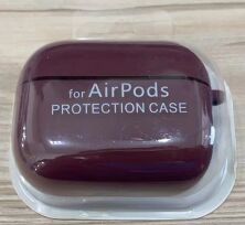 Чохол AirPods Pro Full Case with Microfiber Maroon