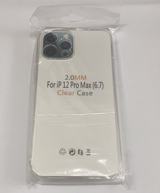 Case Clear for Apple Iphone 12 Pro Max Прозрачный