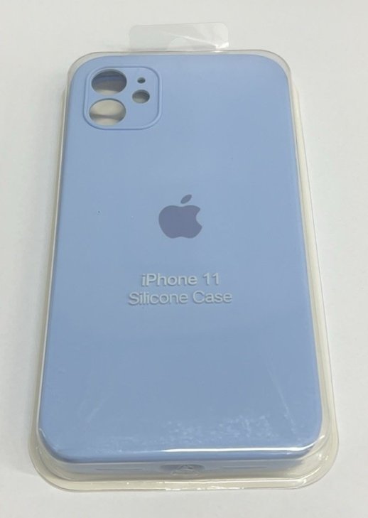 Чохол Silicone Case Copy Apple iPhone 11 Square Lilac, 5