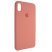 Чехол силиконовый Soft Touch (открытые низ и камера) для IPHONE XR