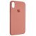 Чехол силиконовый Soft Touch (открытые низ и камера) для IPHONE XR
