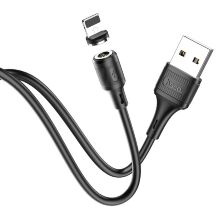 USB кабель HOCO X52 Магнітний USB - Lightning 1метр, чорний
