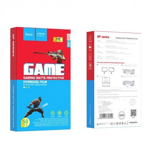 Ігрова матова плівка HOCO GF009 Gaming Matte для плотера 50 шт