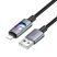 USB кабель HOCO U144 USB to Lightning, 27 Вт PD, довжина 1,2 м, чорний