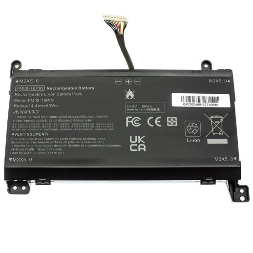 Акумуляторна батарея до ноутбука HP Omen 17 (FM08) 14.4V 5973mAh, 16 pin