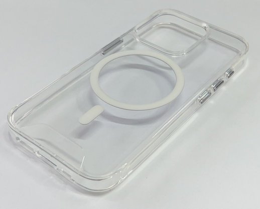 Силикон Space for Apple Iphone 15 Pro with Magsafe Прозорий