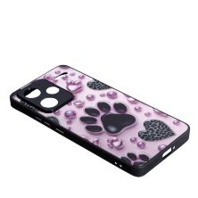 Накладка Fashion Mix для Xiaomi Redmi Note 13 Pro Plus (5G) Pink Paws