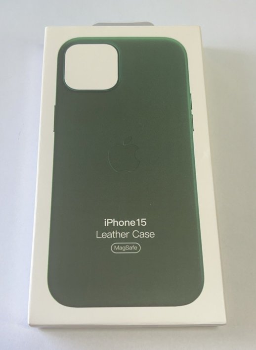 Чехол Leather Case Apple Iphone 15 MagSafe Wisteria