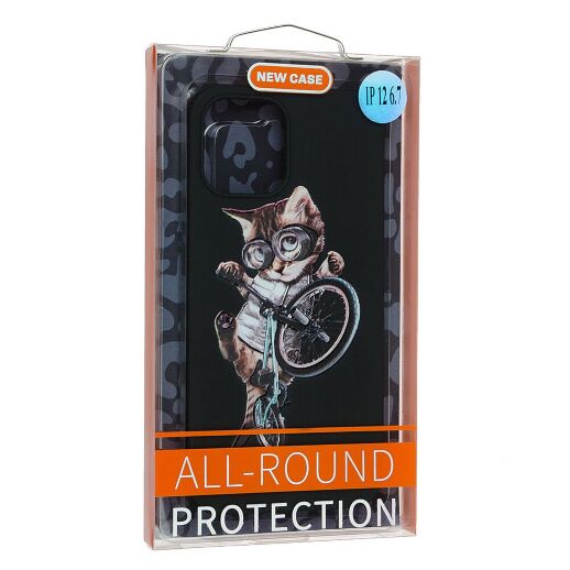 Силікон Case Art для Apple iPhone 12 Pro Max Black