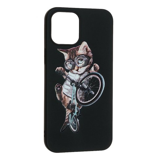 Силікон Case Art для Apple iPhone 12 Pro Max Black