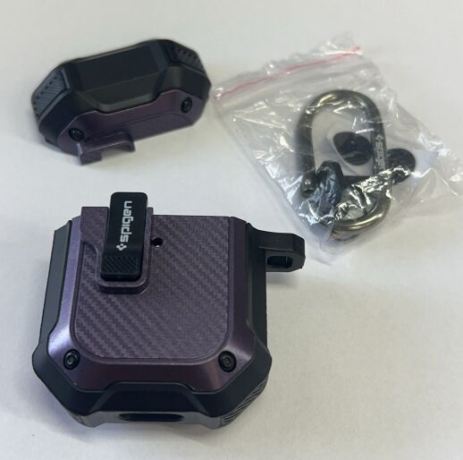 Чохол Spigen Protective AirPods 2 Purple\Black