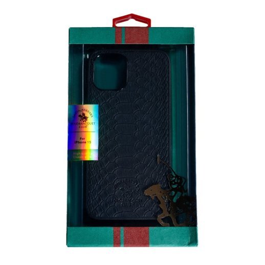 Накладка Santa Barbara Snake для Apple iPhone 15 Black