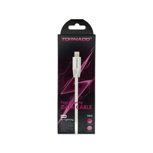 USB Cable TORNADO TX13 Lightning 2.4A/2m