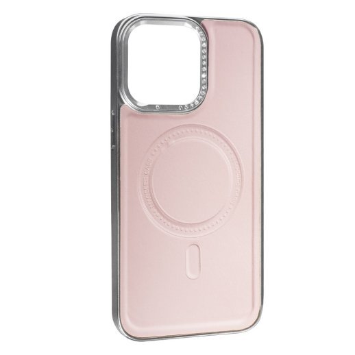 Накладка Magnetic With Magsafe Classic для Apple iPhone 15 Pro Pink