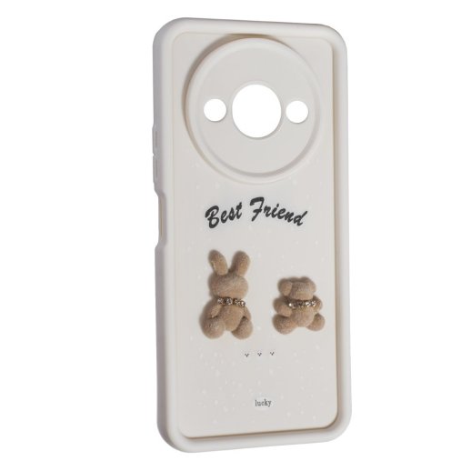 Силікон Best Friend для Xiaomi Redmi A3/A3x Milk