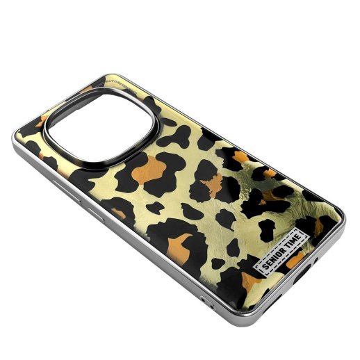 Накладка Leopard Case для Xiaomi Redmi Note 14 Pro Plus (5G) Gold