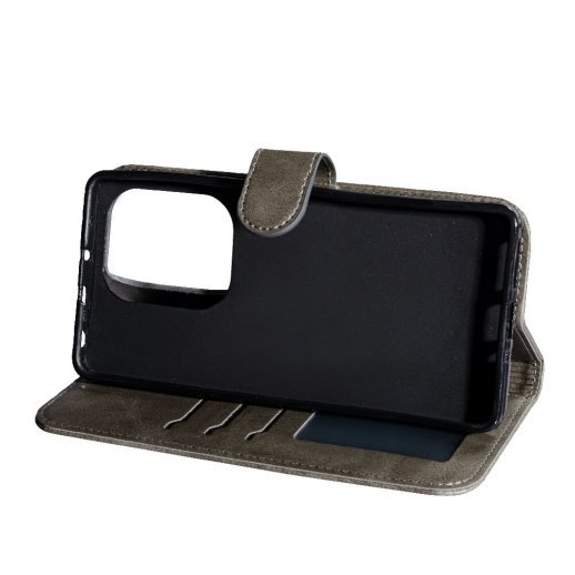 Flip Cover "Business" для Xiaomi Redmi Note 13 Pro (4G) /Poco M6 Pro (4G) Grey